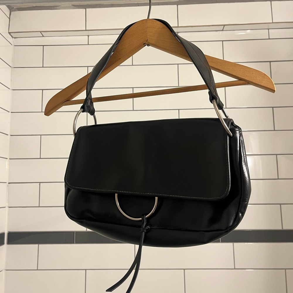 Urban Outfitters Black Shoulder Bag with Sleek Design